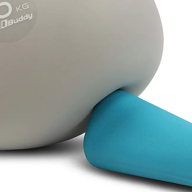 Гиря м'яка MDbuddy SOFT KETTLEBELL TA-7039-10 (Сірий)