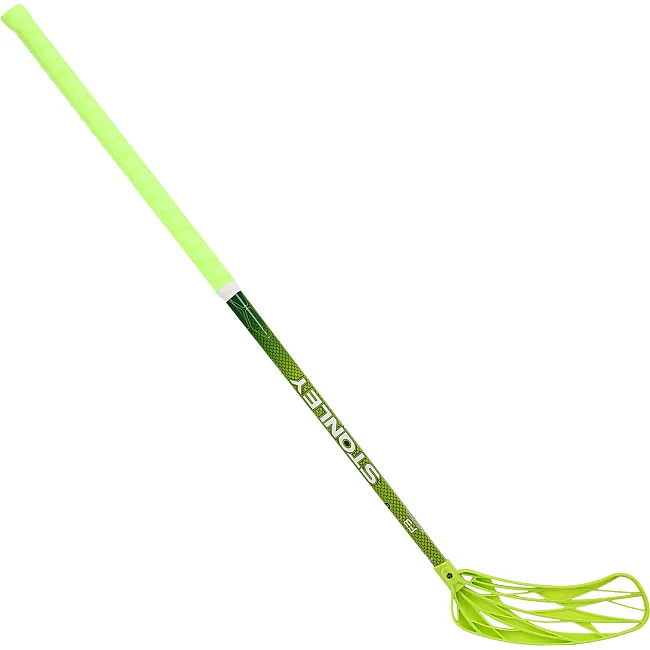 Клюшка для флорбола ACCURACY детская Stonley F-5835-R F3 загиб R (правый) длина 92см (Зеленый)