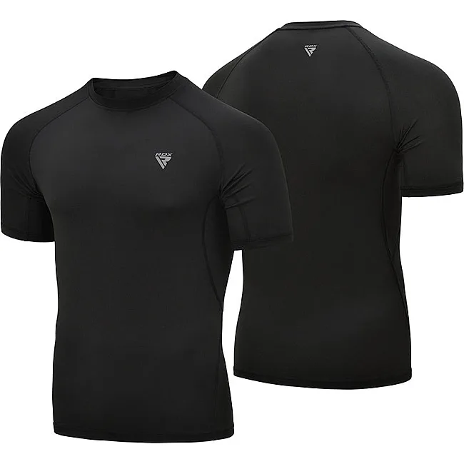 Рашгард з коротким рукавом RDX T15 Black 3XL