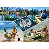 Каяк надувной Intex Excursion Pro K1 305 х 91 х 46 см, красно-серый