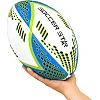 Регбийный мяч SOCCER STAR R-5354-5 (Белый-синий-салатовый)