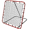 Сітка тренувальна для футболу Neo-Sport NS-491 Rebounder 120 x 120 х 107 см, червона