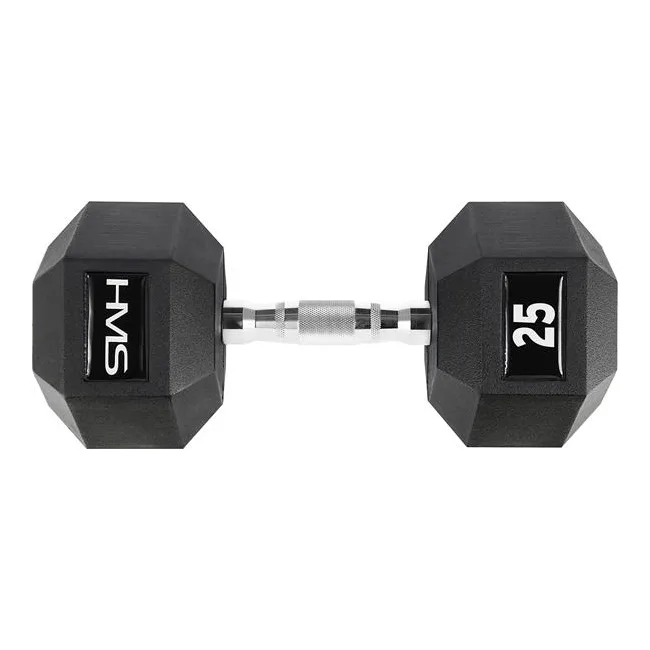 Гантель шестигранный HMS HEX PRO, 25 кг
