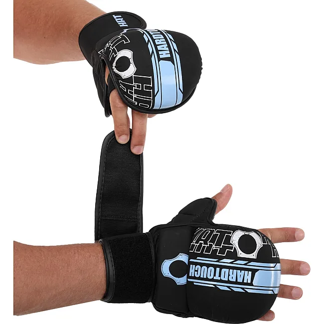 Рукавички Краби спарингові для MMA HARD TOUCH BO-00126 (Чорний)