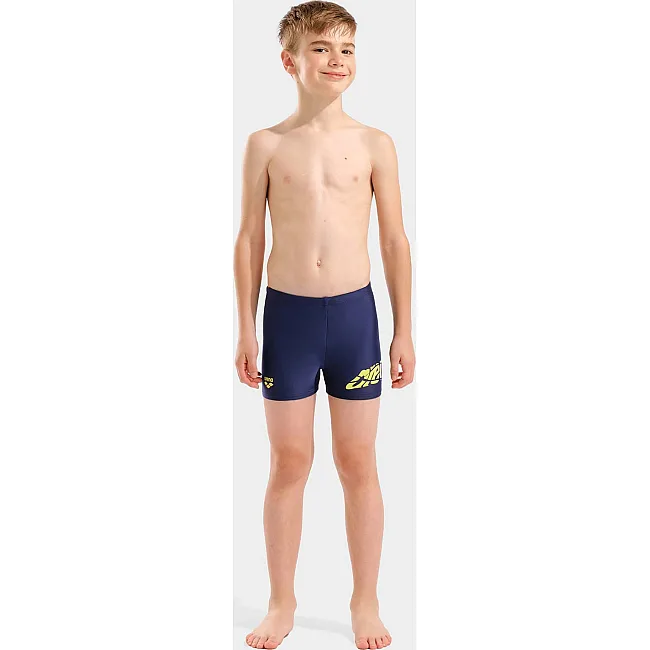 Плавки для мальчиков Arena LETTERING SWIM SHORT синий (для детей)