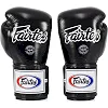 Боксерские перчатки Fairtex BGV5 Black (бинты в комплекте)