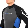 Гидрокостюм длинный мужской LEGEND PL-6504-1 3мм