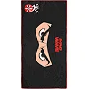 Спортивное полотенце
 из микрофибры MADWAVE
 NINJA M076104101W 80х40см (Черный)