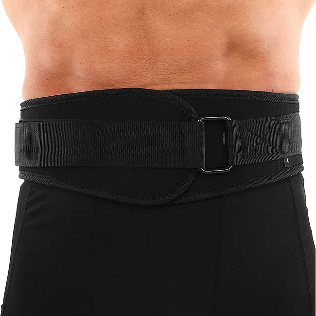 Пояс атлетический текстильный EZOUS LIFTING BELT O-06 спинка-15см