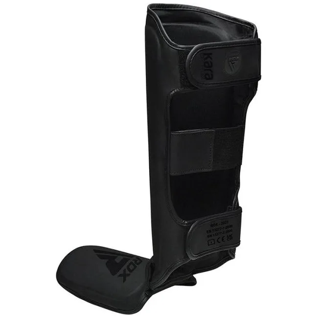 Защита голени и стопы RDX F6 KARA Shin Instep Guards Black
