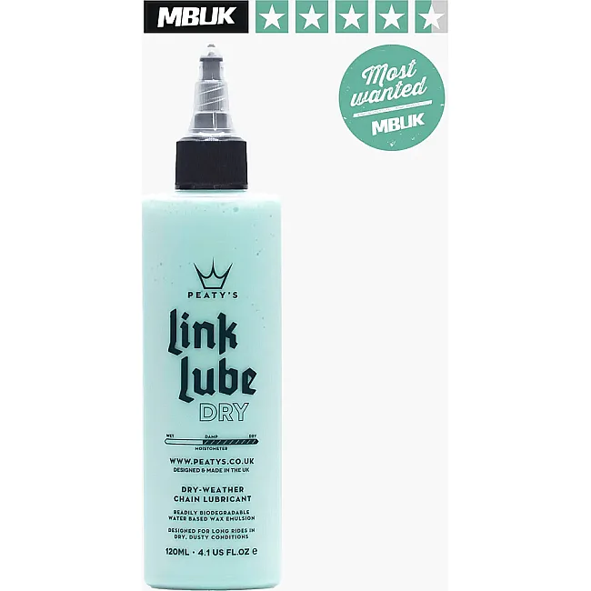 Смазка для цепи Peaty's LinkLube Dry, 120ml