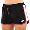 Спортивные шорты короткие женские JOMA BERRY 901926-100 4XS-XS (Черный-белый)