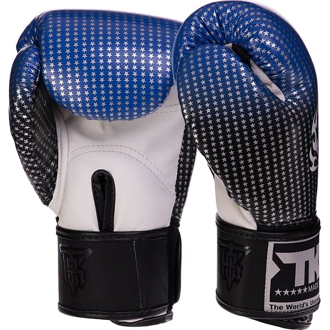 Перчатки для бокса

 детские
 кожаные TOP KING Super Star TKBGKC-01 (Серебряный)