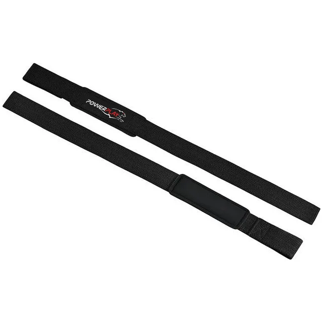 Лямки для тяги PowerPlay 7065 Classic Lifting Gym Straps Черные