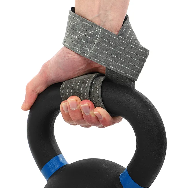 Лямки для тяги кожа
 LIFTING STRAP EZOUS B-07 2шт (Серый)