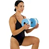 Гантели для аквааэробики SP-SPORT
 PL-3533 1шт (Белый-голубой)