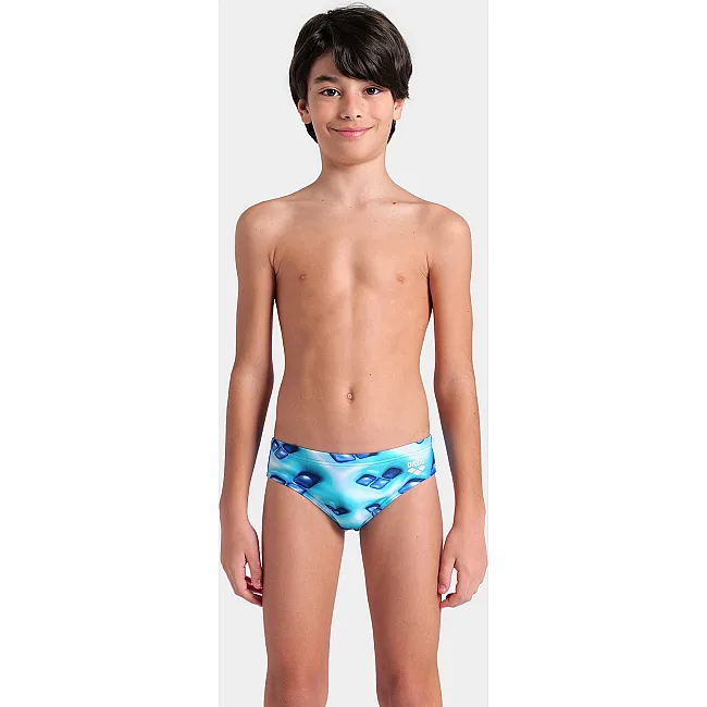 Плавки-сліпи для хлопців Arena FOAM SWIM BRIEFS білий, зелений, бірюзовий