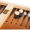 Шахматы шашки нарды 3 в 1 набор настольных игр деревянные SP-SPORT
 S2414
 23см x 23см