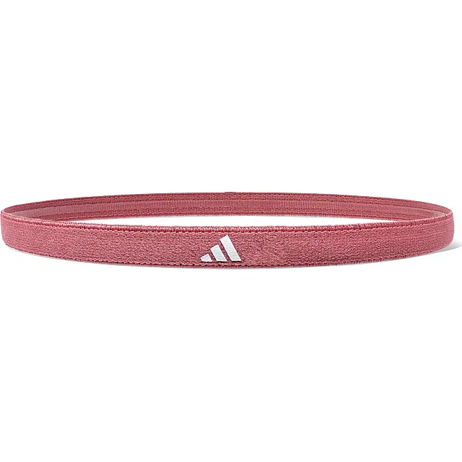 Пов'язки на голову жіноча Adidas Hairbands 3pk бордовий, рожевий, бежевий