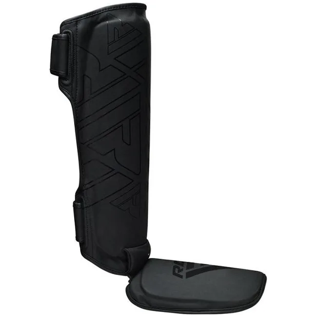 Защита голени и стопы RDX F6 KARA Shin Instep Guards Black