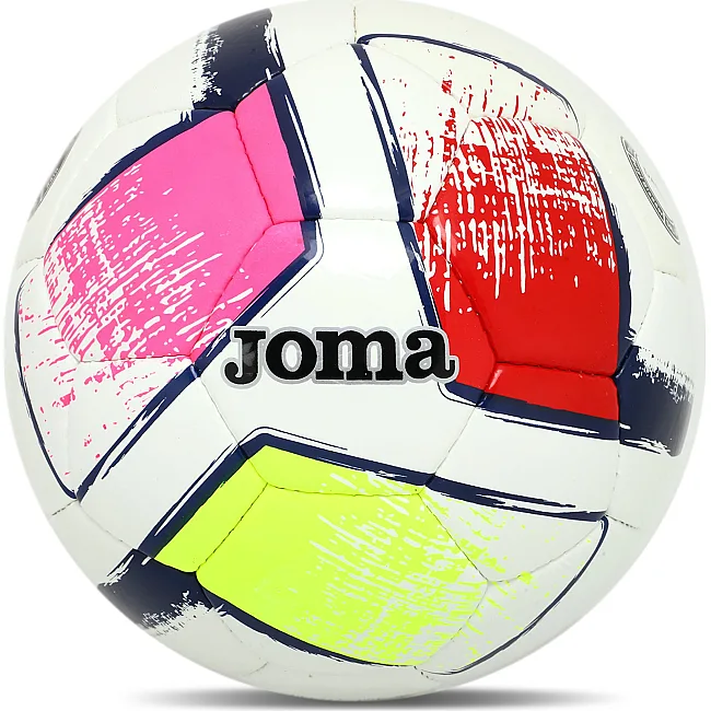 Футбольный мяч
 JOMA
 DALI II 400649-203-T5 №5 PU
-красный-желтый (Розовый-красный-желтый)