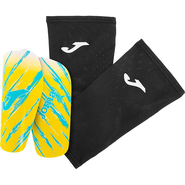 Щитки для футболу
 з тримачем щитків у комплекті JOMA

 SPIDER 401673-067 (Жовто-блакитний)