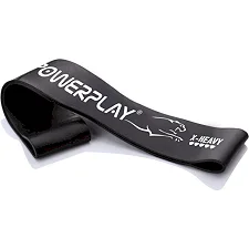 Фитнес резинка POWERPLAY 4113 1,2 мм. Черная (сопротивление 15-20 кг)