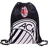 Рюкзак-мешок спортивный
 SP-SPORT
 GA-4433-4 AC MILAN 37х46см (Черный-белый)