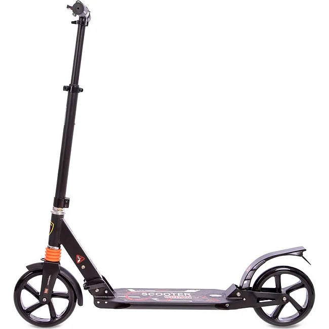 Самокат городской двухколесный складной XINZ SCOOTER 116-B (Черный)