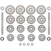 Разборные гантели
 стальные хромированные 27кг HIGHQ SPORT TA-0013-27CH 2шт по 13,5кг хром