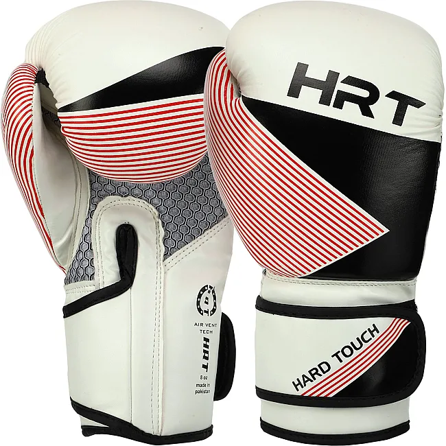 Перчатки для бокса детские PU HARD TOUCH BO-7709 (Белый-черный)