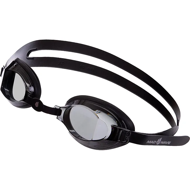 Очки для плавания юниорские MADWAVE
 STALKER JUNIOR M041903 (Черный)