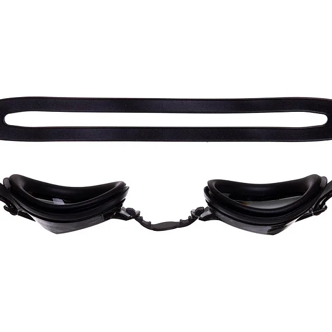 Очки для плавания юниорские MADWAVE
 STALKER JUNIOR M041903 (Черный)