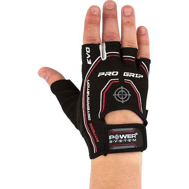 Перчатки для фитнеса Power System PS-2250E Pro Grip EVO Black