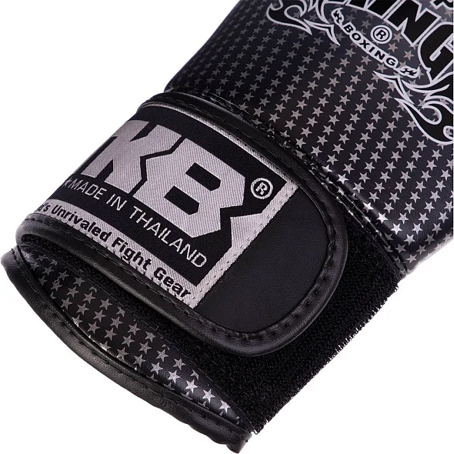 Перчатки для бокса

 детские
 кожаные TOP KING Super Star TKBGKC-01 (Серебряный)