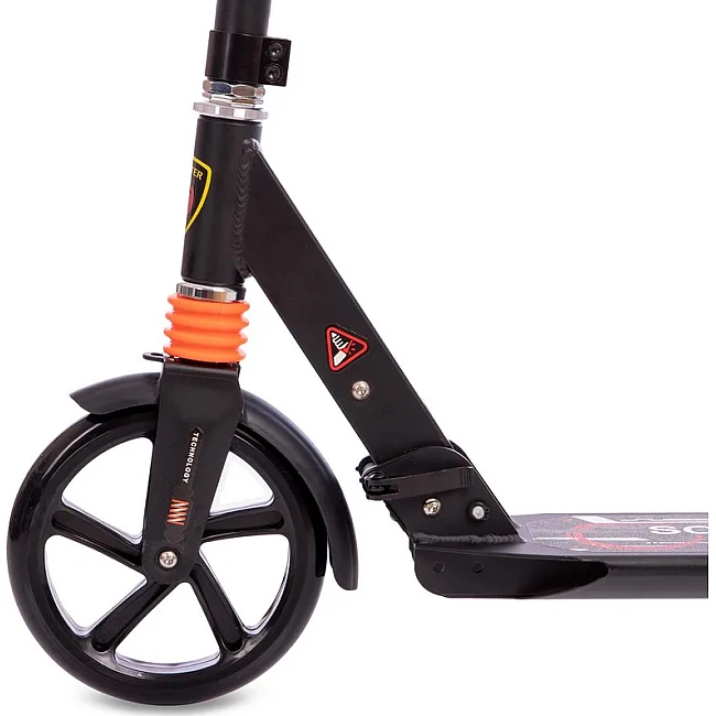 Самокат городской двухколесный складной XINZ SCOOTER 116-B (Черный)