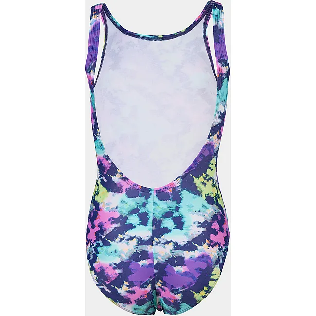 Купальник для девочек Arena TIE AND DYE U BACK детский 128см