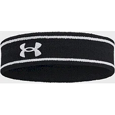 Пов'язка на голову UNDER ARMOUR Striped Performance Terry HB чорний OSFM