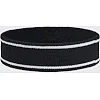 Пов'язка на голову UNDER ARMOUR Striped Performance Terry HB чорний OSFM