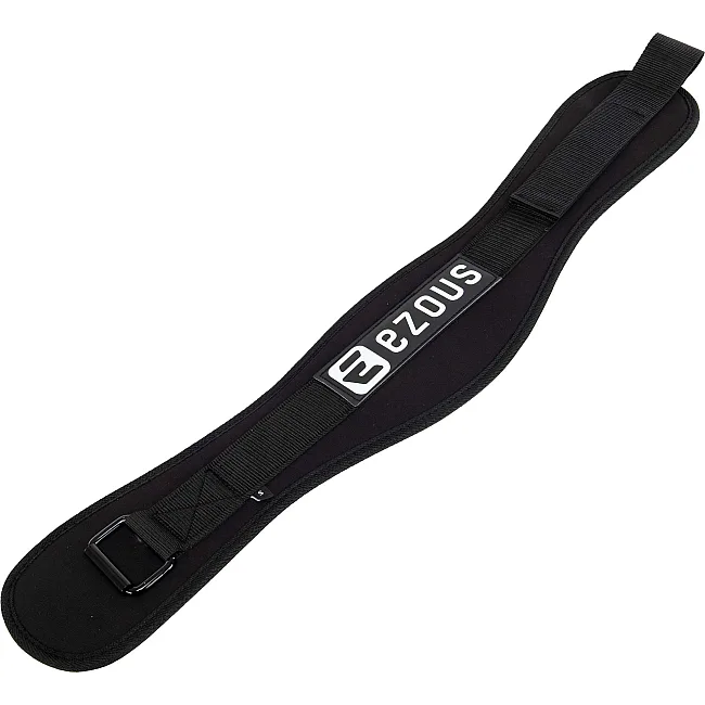 Пояс атлетический текстильный EZOUS LIFTING BELT O-06 спинка-15см