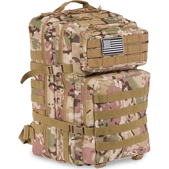 Штурмовий рюкзак SP-SPORT ZK-5507 48х28х28см 38л (Камуфляж Multicam)
