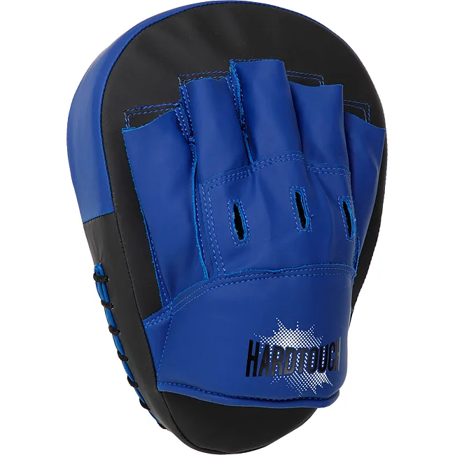 Лапа боксерская изогнутая тренировочная PU HARD TOUCH BO-4457 18,5х5х24см 2штуки (Черный)
