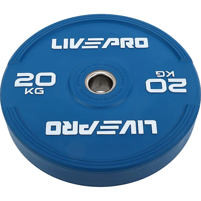 Бамперный диск резиновый

 LiveUp LP8332-20 ø50.5мм 20кг