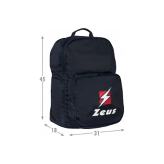 Рюкзак чоловічий Zeus ZAINO SOFT 25L темно-синій 31х45х18 см