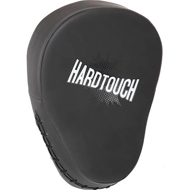 Лапа боксерская изогнутая тренировочная PU HARD TOUCH BO-4457 18,5х5х24см 2штуки (Черный)