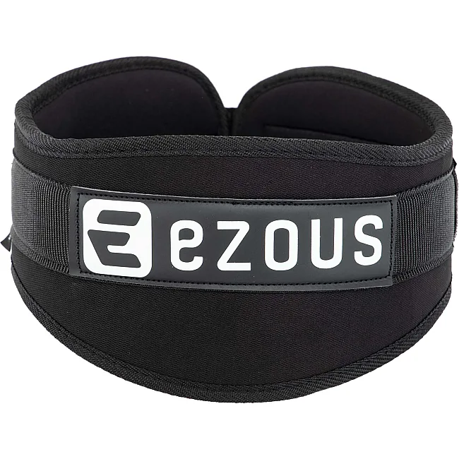 Пояс атлетический текстильный EZOUS LIFTING BELT O-06 спинка-15см