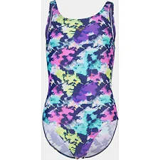 Купальник для девочек Arena TIE AND DYE U BACK детский 128см