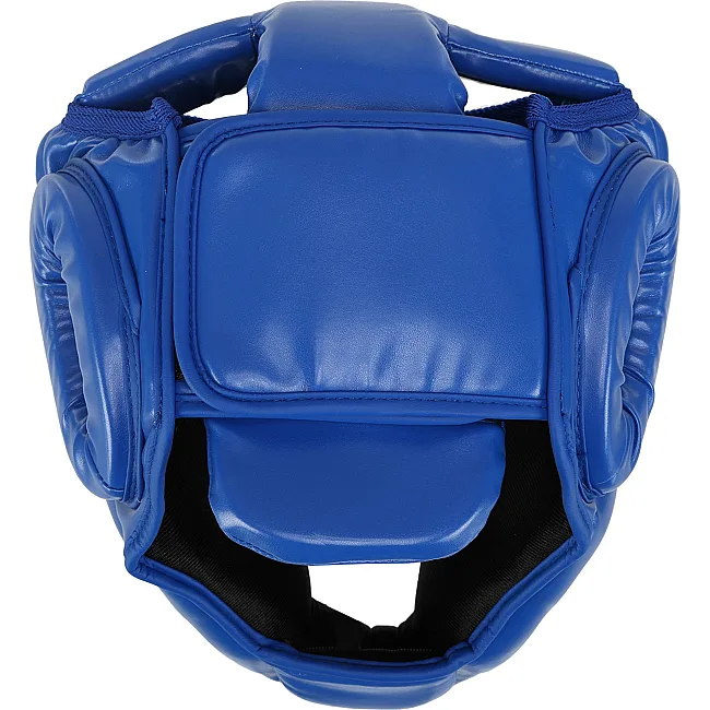 Тренировочный шлем для бокса PU ZELART BO-6001 (Красный)
