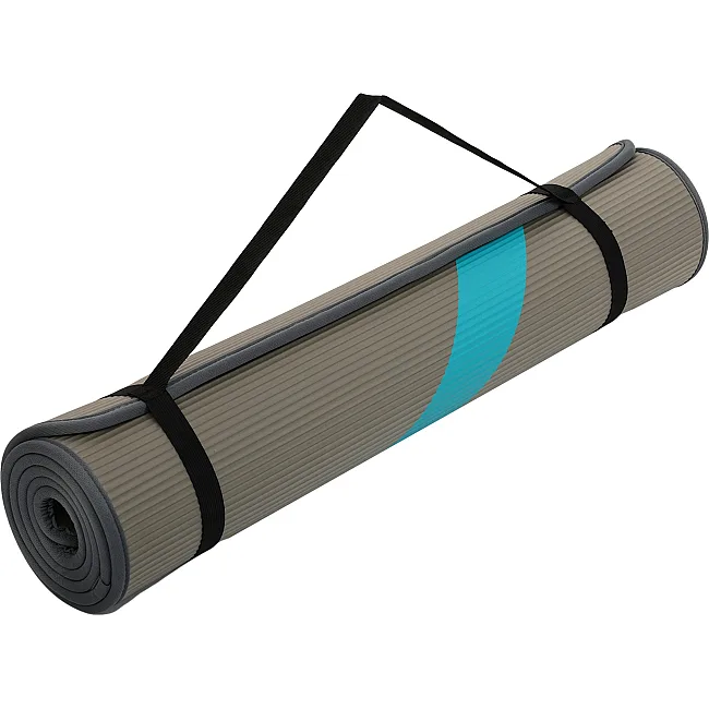 Коврик для фитнеса и спорта LiveUp LP8228 185x80x1см (Серый)