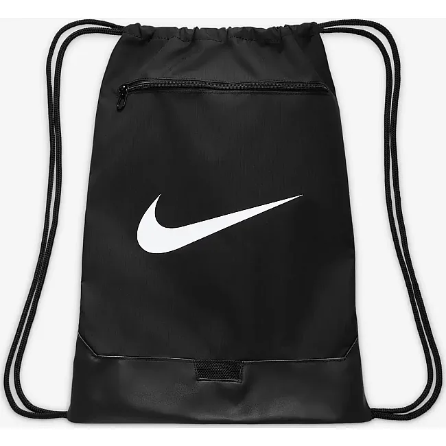 Рюкзак-мешок Nike NK BRSLA DRAWSTRNG-9.5 18L черный 33х51х5 см